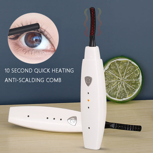 Heated Eyelash Comb – Quick & Gentle - USB Rechargeable.