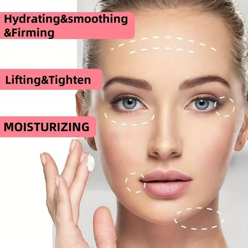 Retinol & Collagen Lifting Face Cream with Bee Venom – Hydrating Night Cream for Firming, Smoothing & Improved Skin Elasticity – 1.7oz