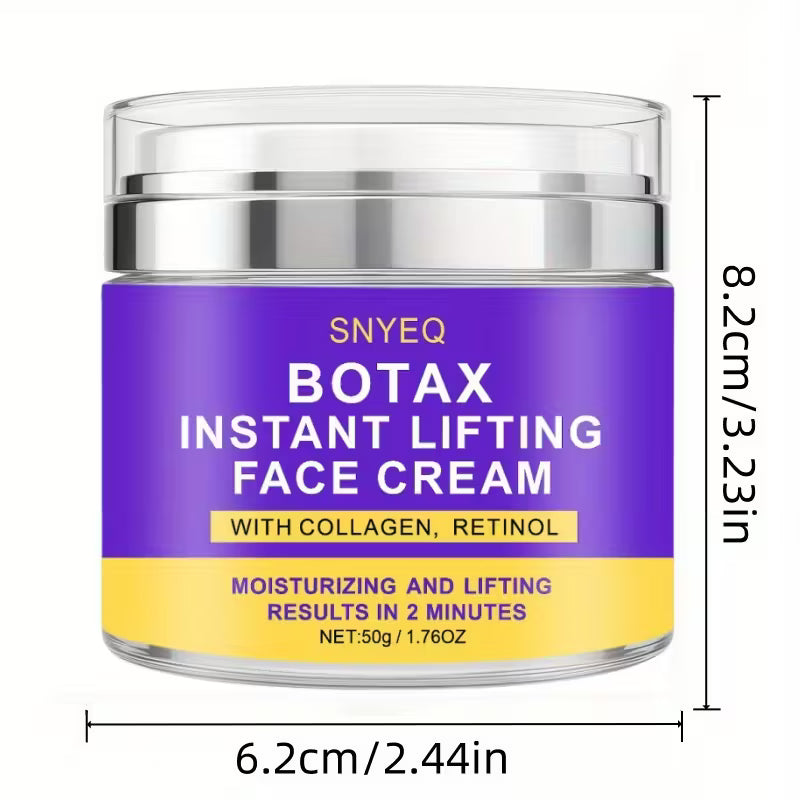 Retinol & Collagen Lifting Face Cream with Bee Venom – Hydrating Night Cream for Firming, Smoothing & Improved Skin Elasticity – 1.7oz