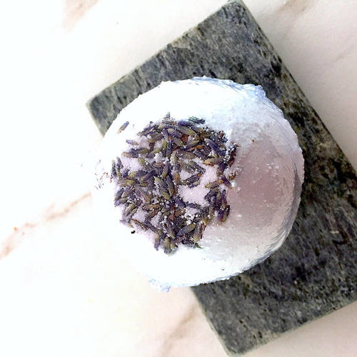 Relaxing Bath Bomb – Lavender & Chamomile- TWO SIZES
