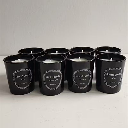 8-Pack Scented Candle Gift Set – Relaxing Aromatherapy in Rosemary, Rose, Lavender, Jasmine, Gardenia, Vanilla, Lemon & Mint – Perfect for Holidays & Special Occasions