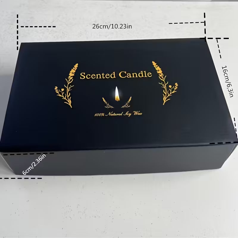 8-Pack Scented Candle Gift Set – Relaxing Aromatherapy in Rosemary, Rose, Lavender, Jasmine, Gardenia, Vanilla, Lemon & Mint – Perfect for Holidays & Special Occasions